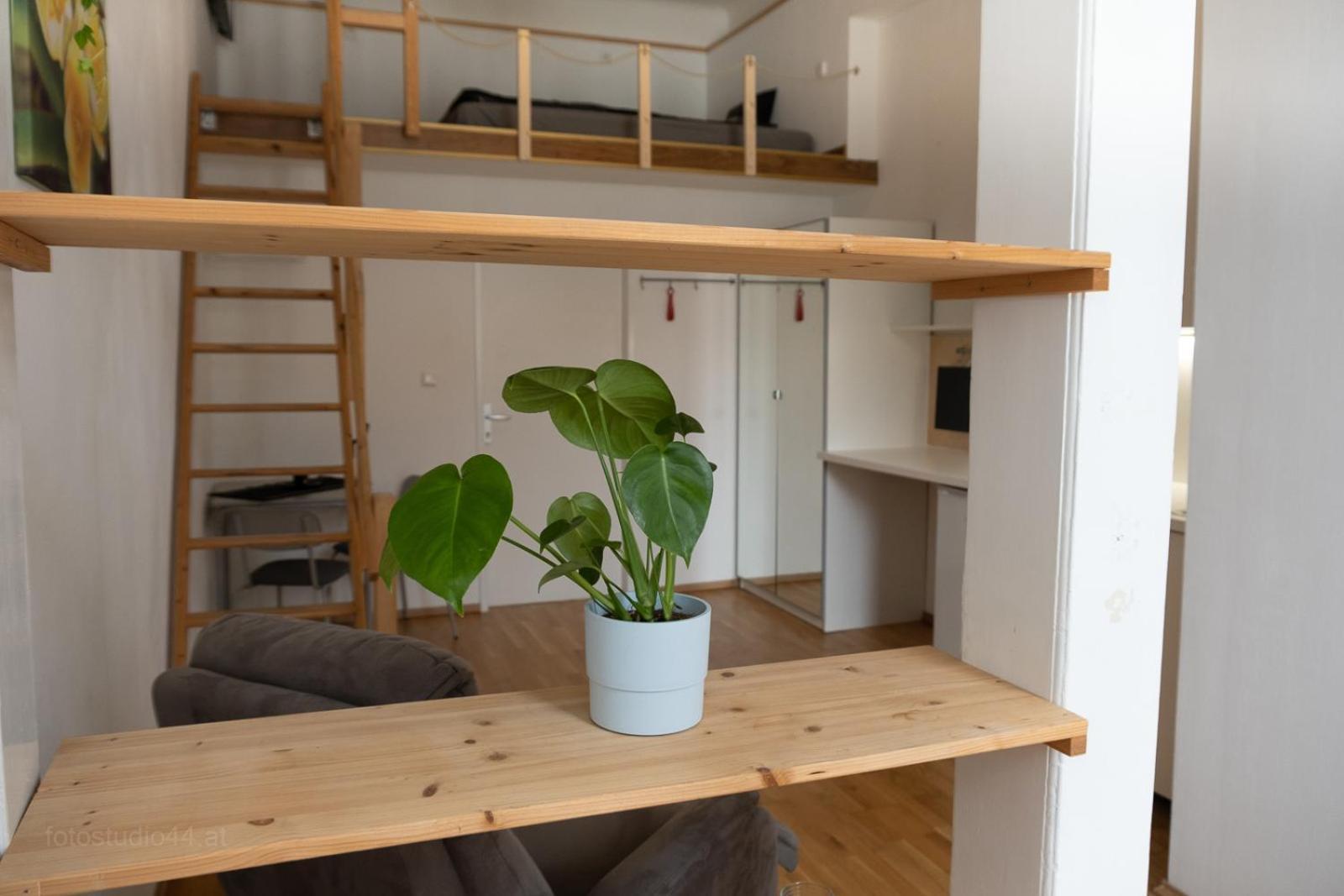 Ferienwohnung Gemuetliches Studio Mit Hochbett Im Herzen Von Graz Exterior foto